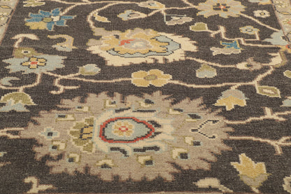 4 x 6 Earth-Tone Oushak Rug 80688