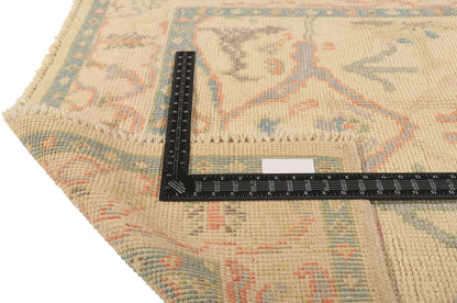 4 x 6 Contemporary Pastel Oushak Rug 80689