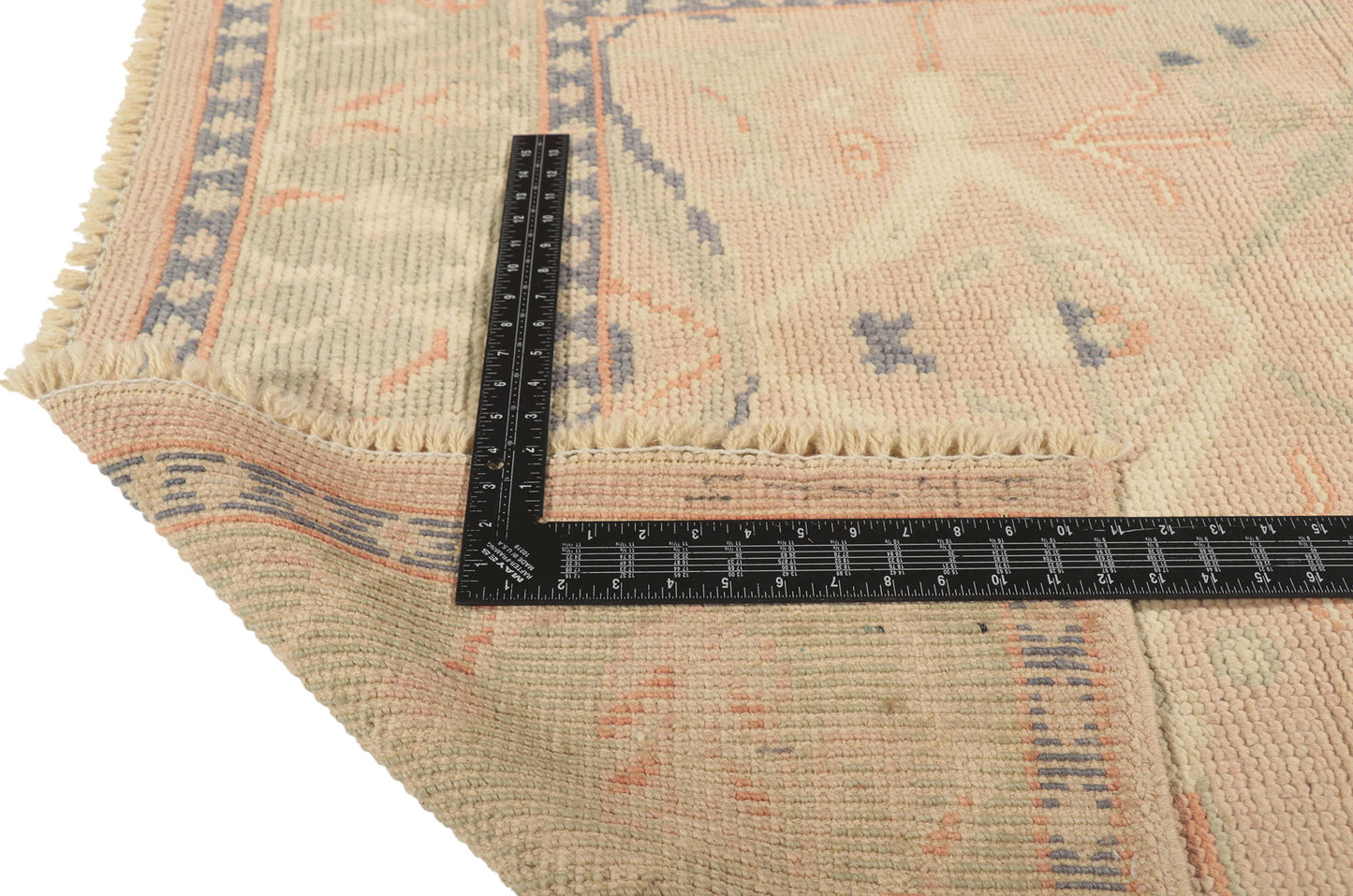 4 x 6 Vintage-Inspired Oushak Rug 80690