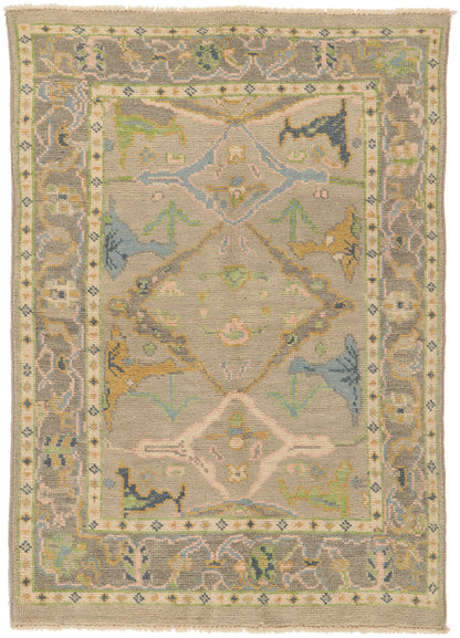 4 x 6 Colorful Oushak Rug 80691