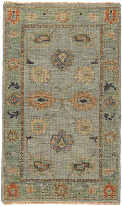 3 x 5 Colorful Oushak Rug 80693