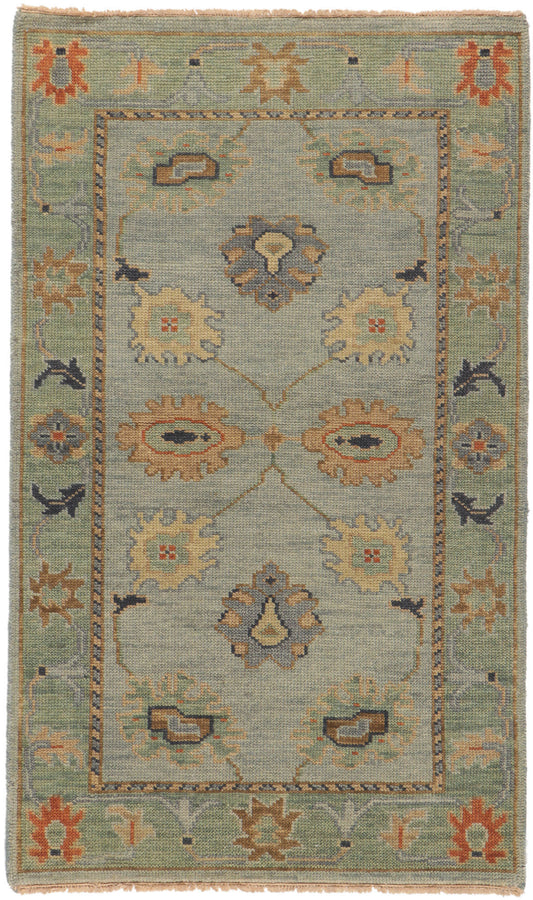 3 x 5 Colorful Oushak Rug 80693