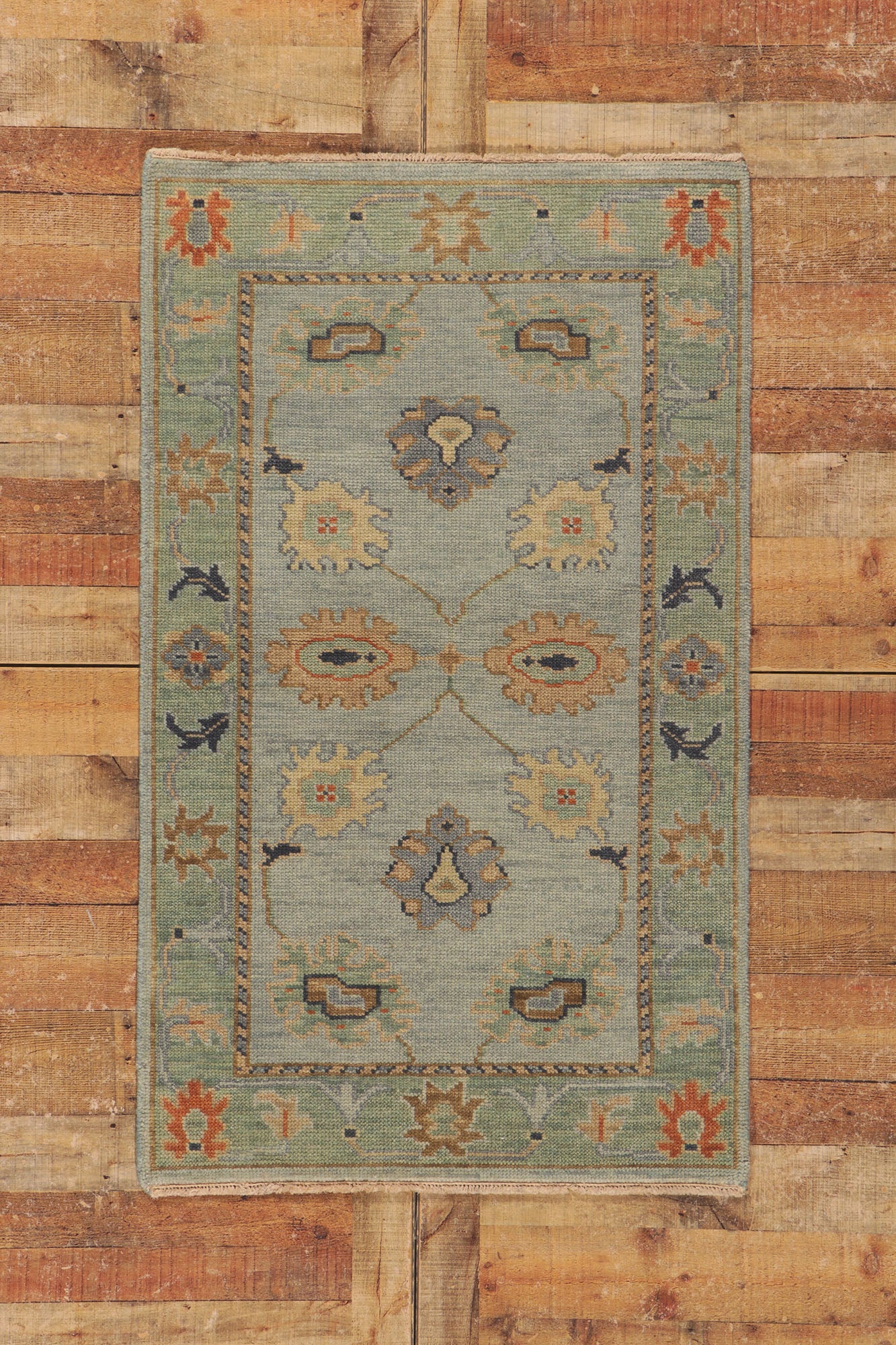 3 x 5 Colorful Oushak Rug 80693