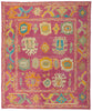 8 x 10 Colorful Turkish Oushak Rug 51891