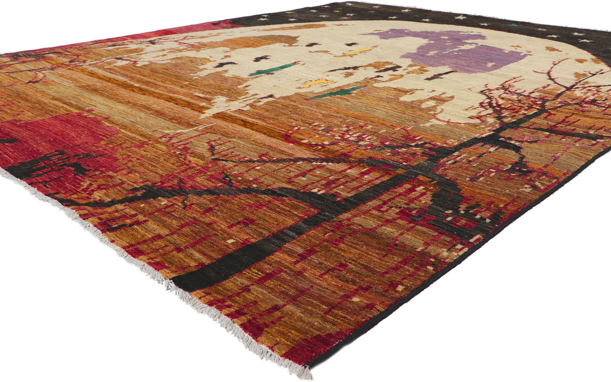 8 x 10 Nature-Inspired Modern Rug 80737