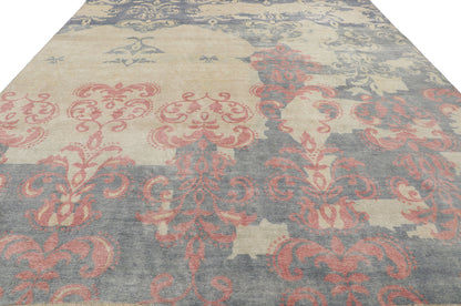 8 x 10 Contemporary Abstract Damask Area Rug 80739