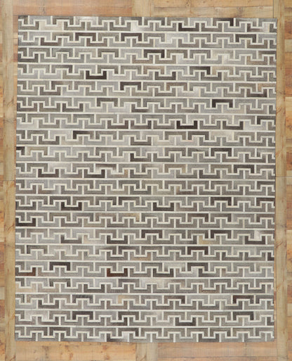 8 x 10 Contemporary Cowhide Rug 30913