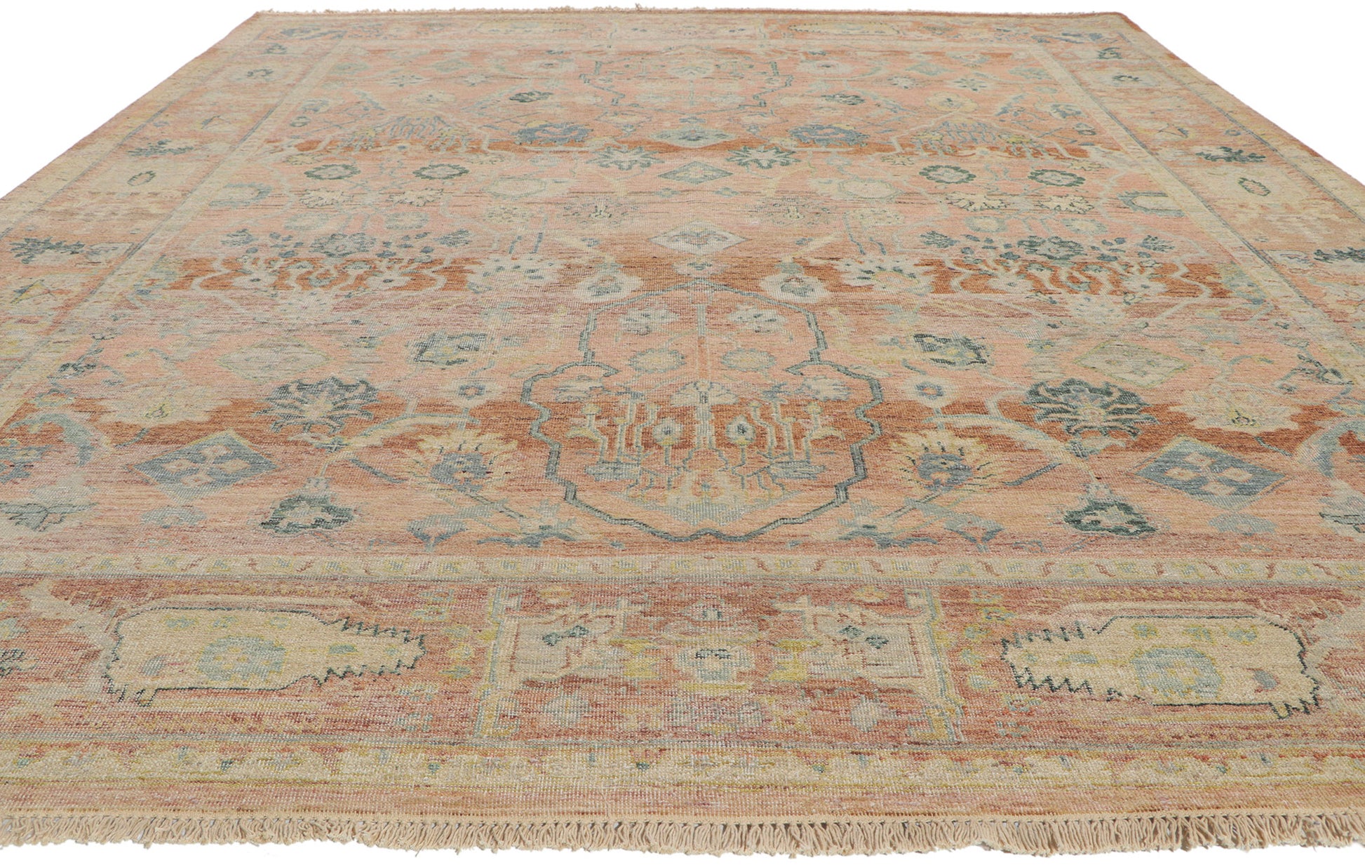 8 x 10 Vintage-Inspired Distressed Rug 30780