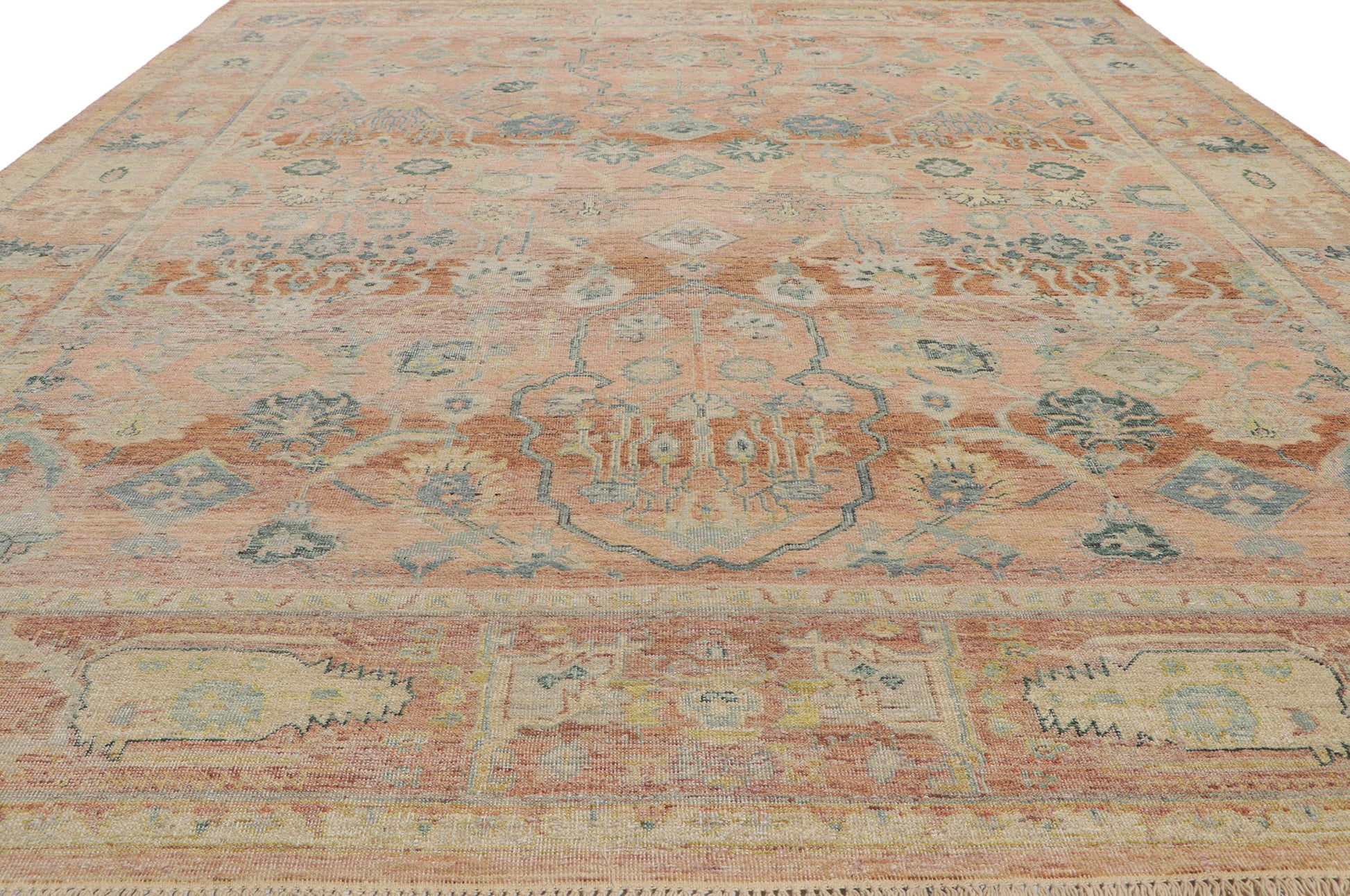 8 x 10 Vintage-Inspired Distressed Rug 30780