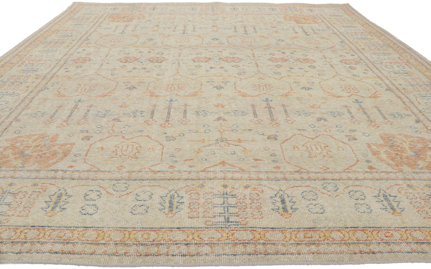 8 x 10 Contemporary Distressed Rug 30782