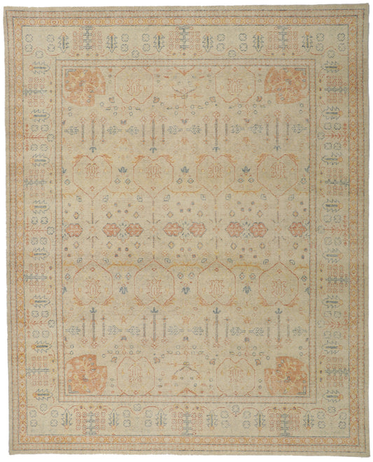 8 x 10 Contemporary Distressed Rug 30782