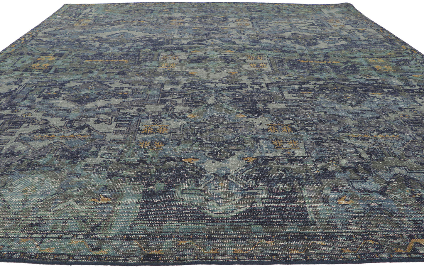 8 x 10 Vintage-Inspired Distressed Rug 30787