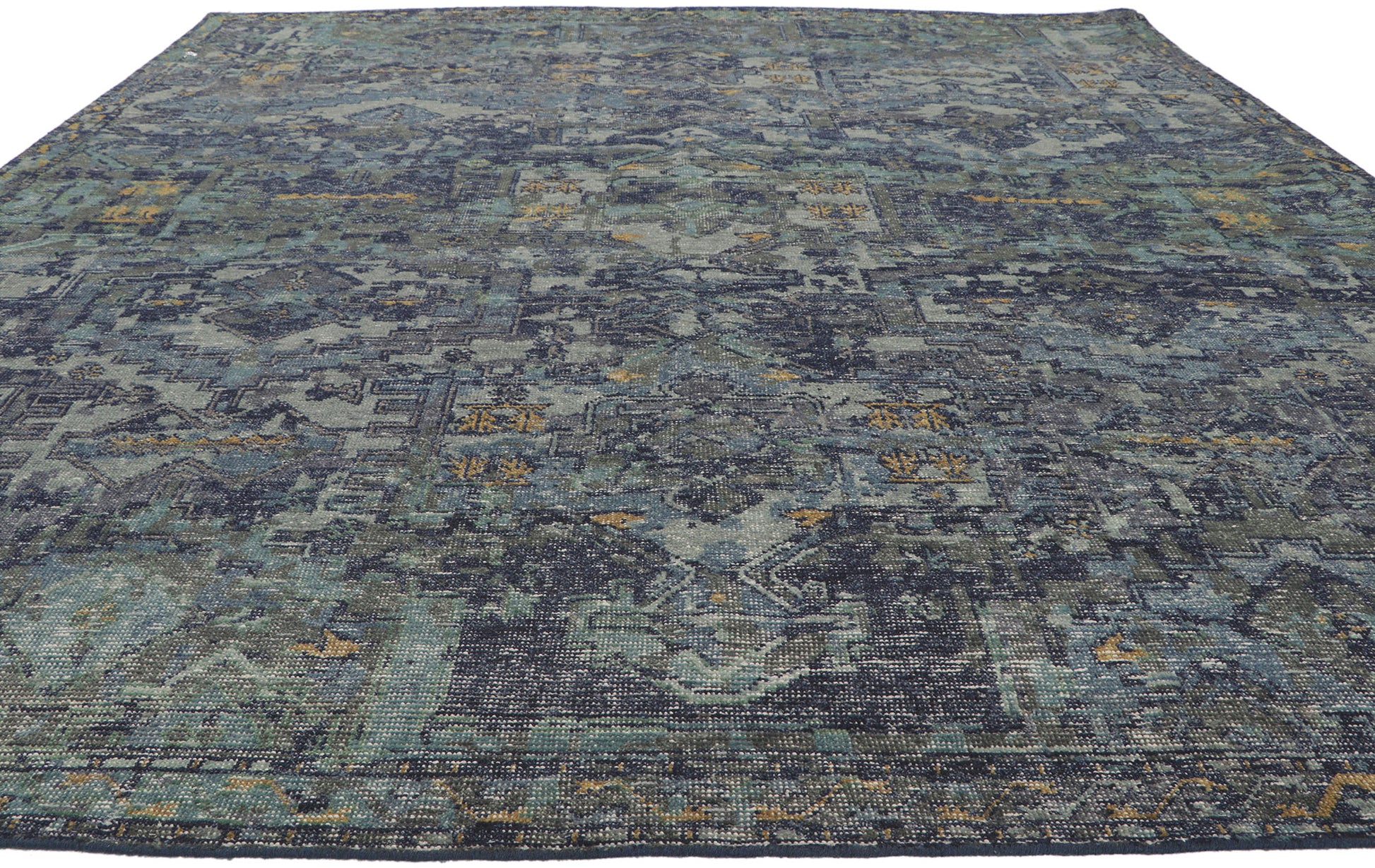 8 x 10 Vintage-Inspired Distressed Rug 30787