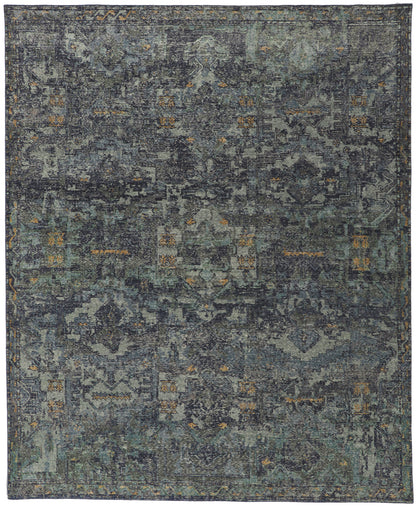 8 x 10 Vintage-Inspired Distressed Rug 30787