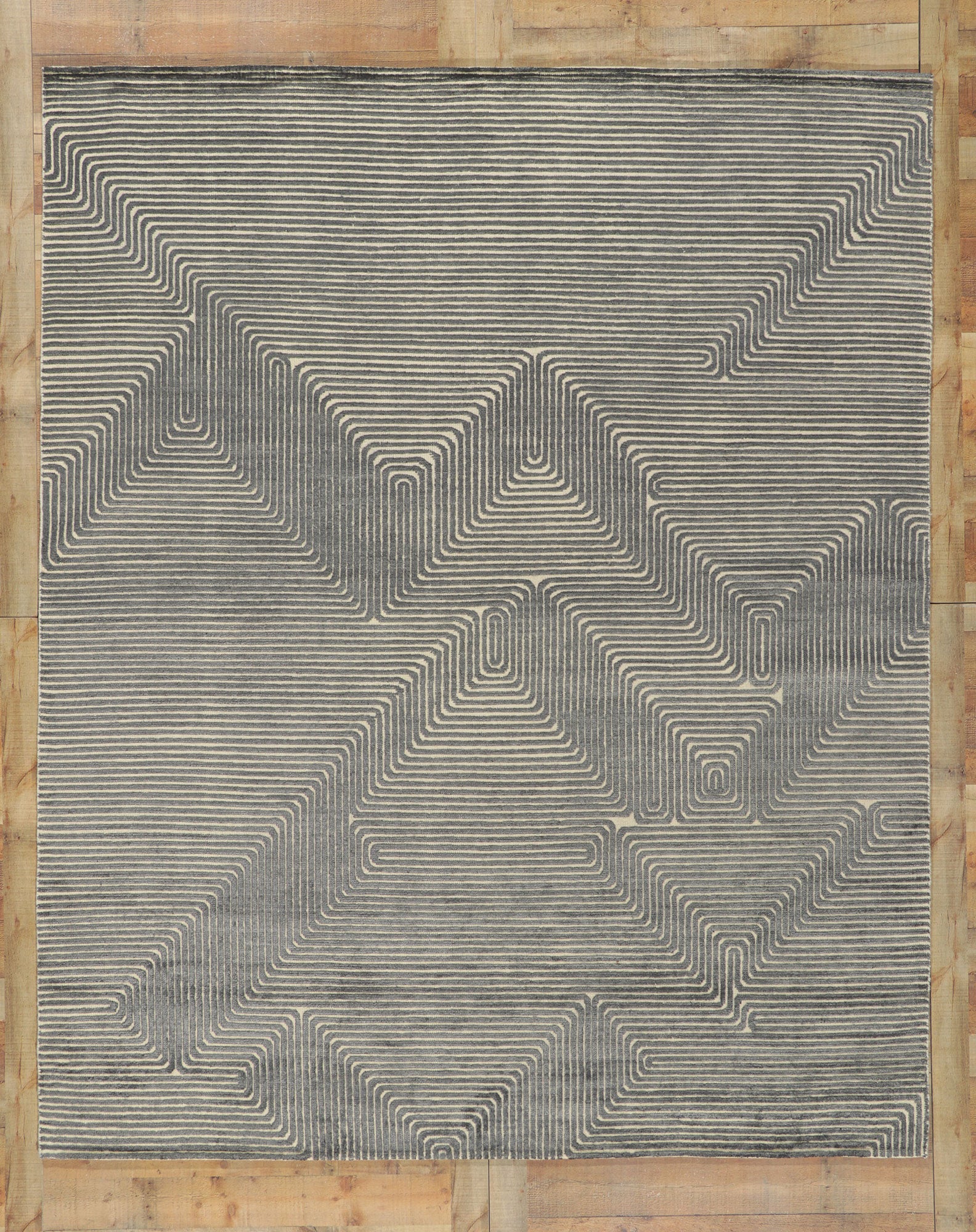 8 x 10 Contemporary High-Low Rug 30887