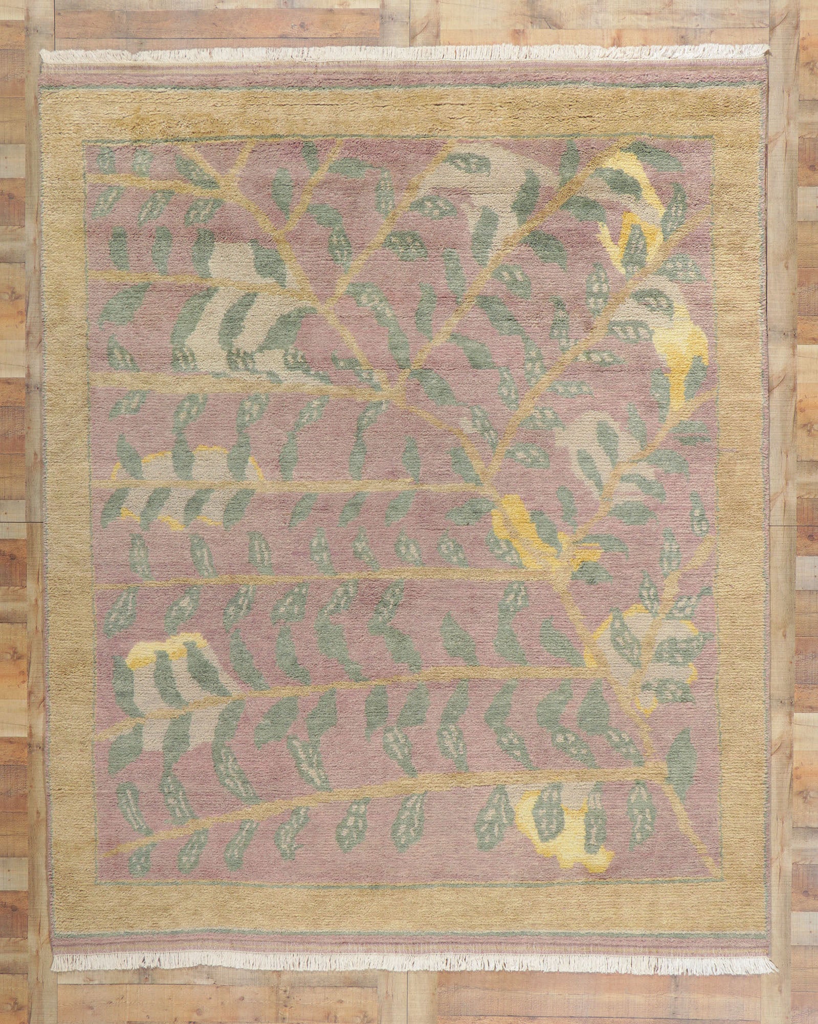 8 x 10 Modern Biophilic Moroccan Rug 30769