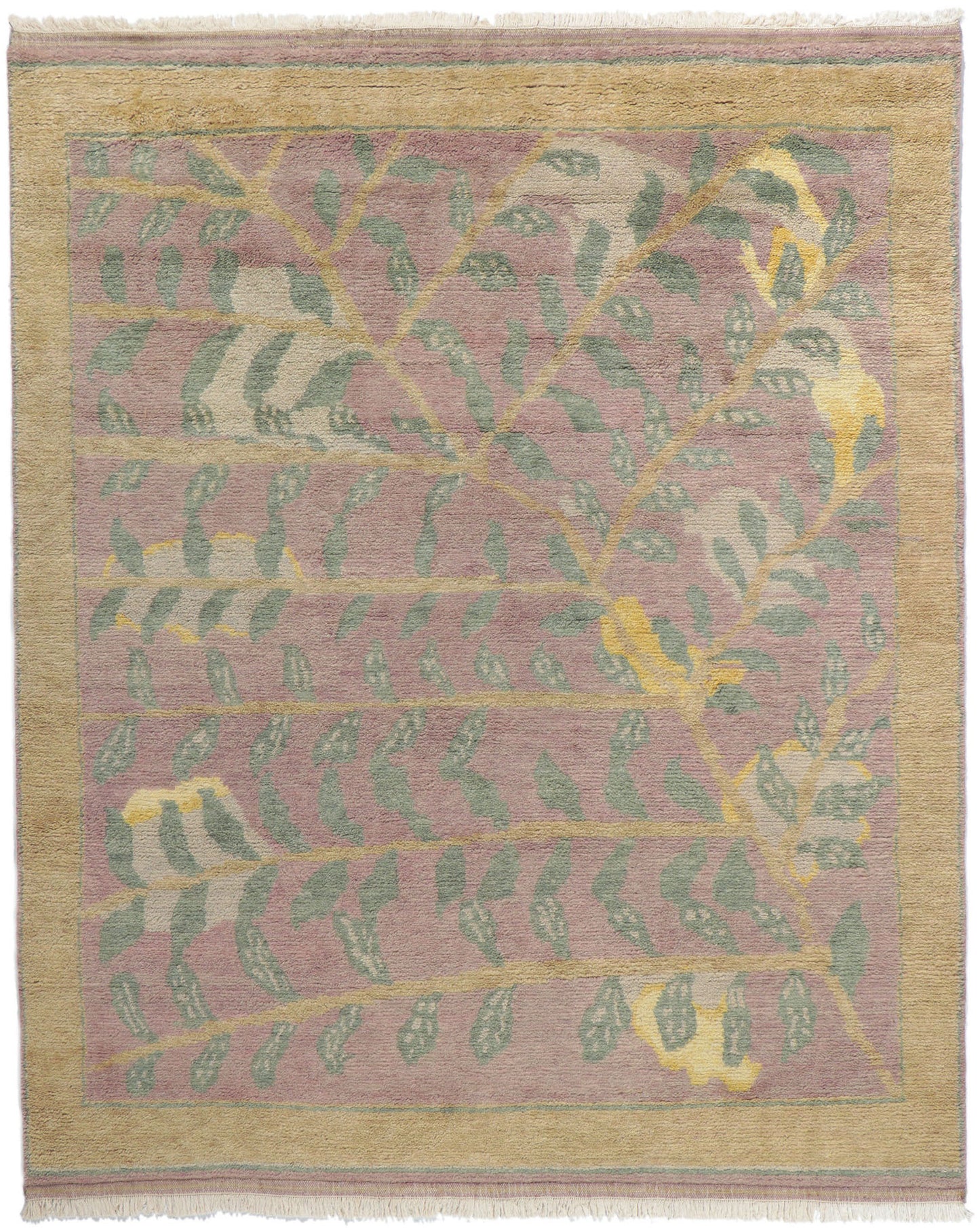 8 x 10 Modern Biophilic Moroccan Rug 30769