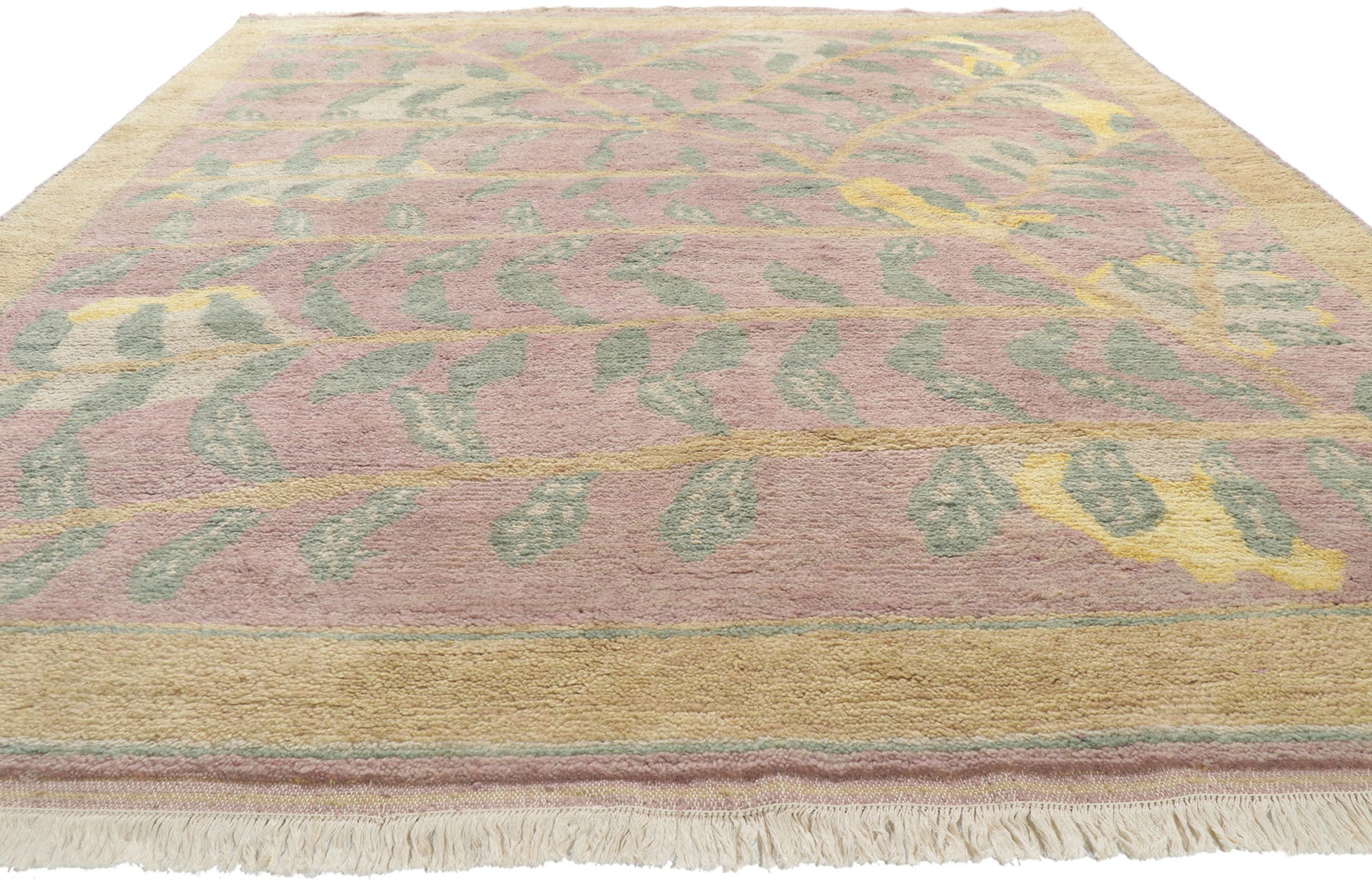 8 x 10 Modern Biophilic Moroccan Rug 30769