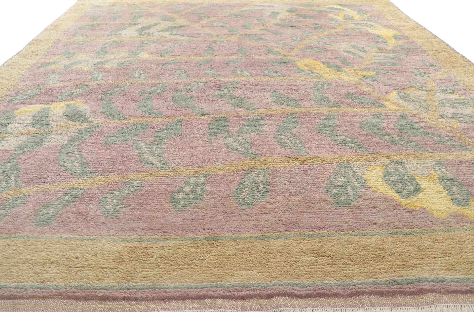 8 x 10 Modern Biophilic Moroccan Rug 30769
