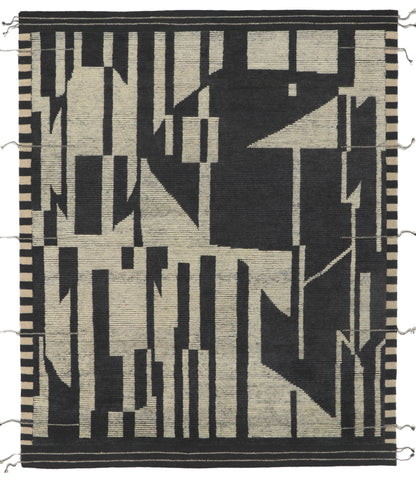 8 x 10 Modern Moroccan Rug 30858