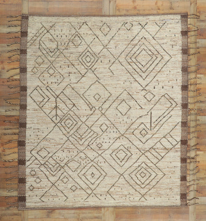 8 x 10 Earth-Tone Moroccan Rug 80795