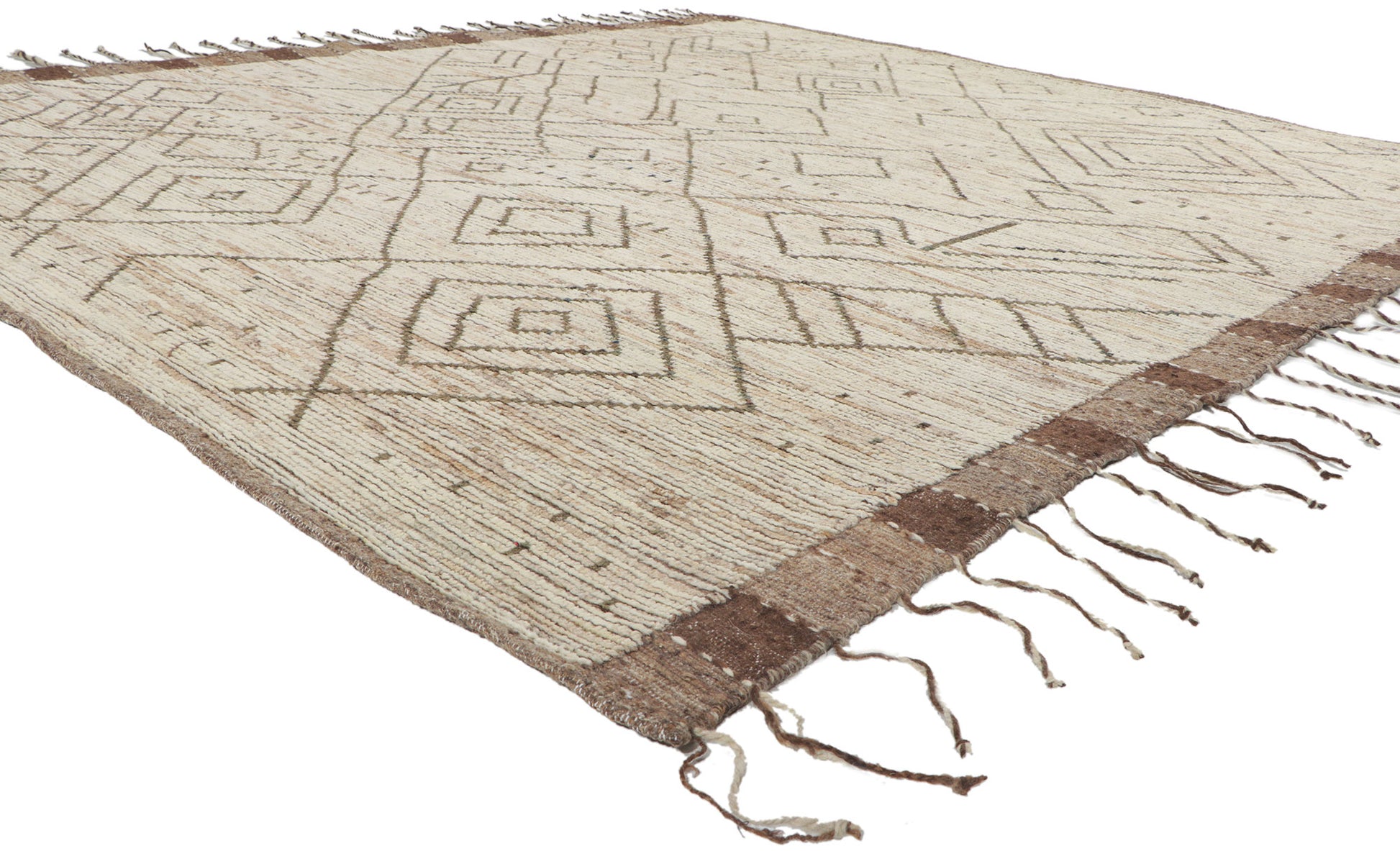 8 x 10 Earth-Tone Moroccan Rug 80795