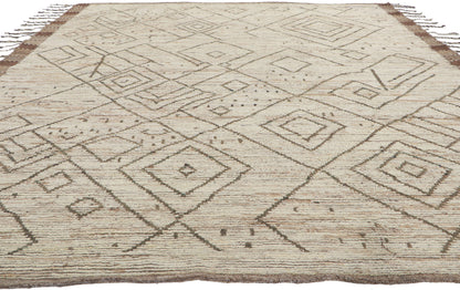 8 x 10 Earth-Tone Moroccan Rug 80795