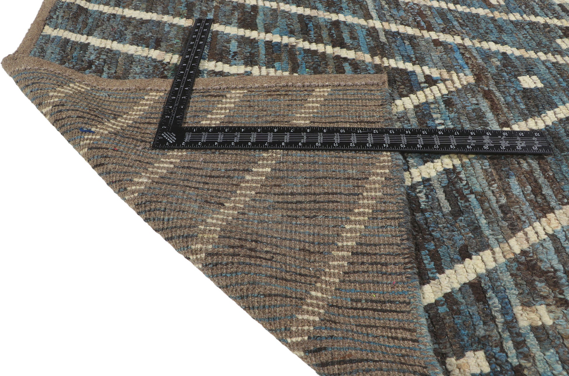 8 x 10 Earth-Tone Moroccan Rug 80796