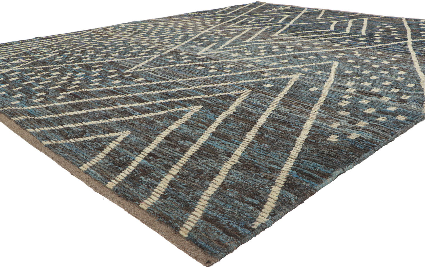 8 x 10 Earth-Tone Moroccan Rug 80796
