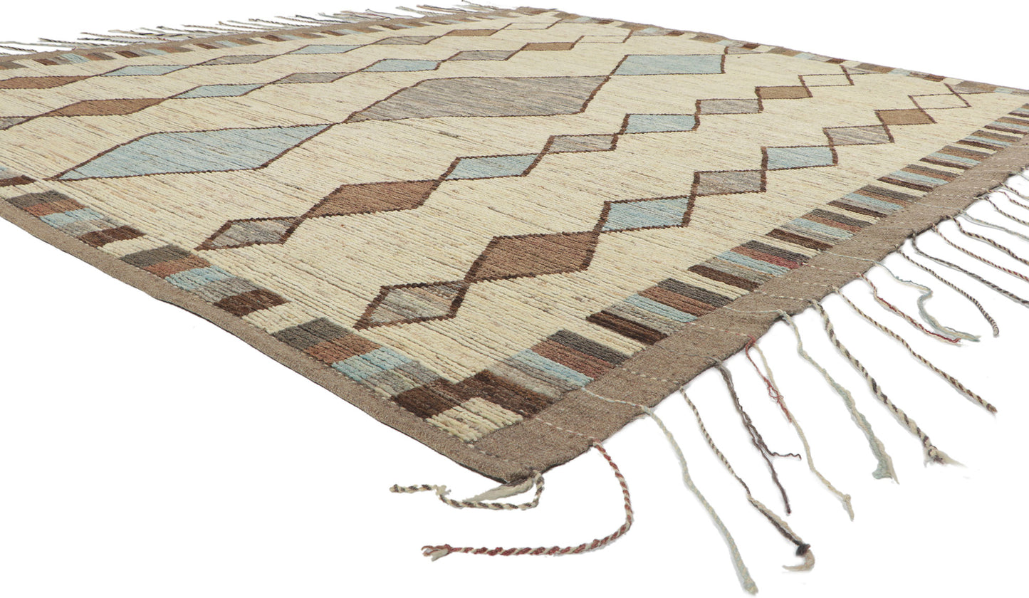 8 x 10 Earth-Tone Moroccan Rug 80799