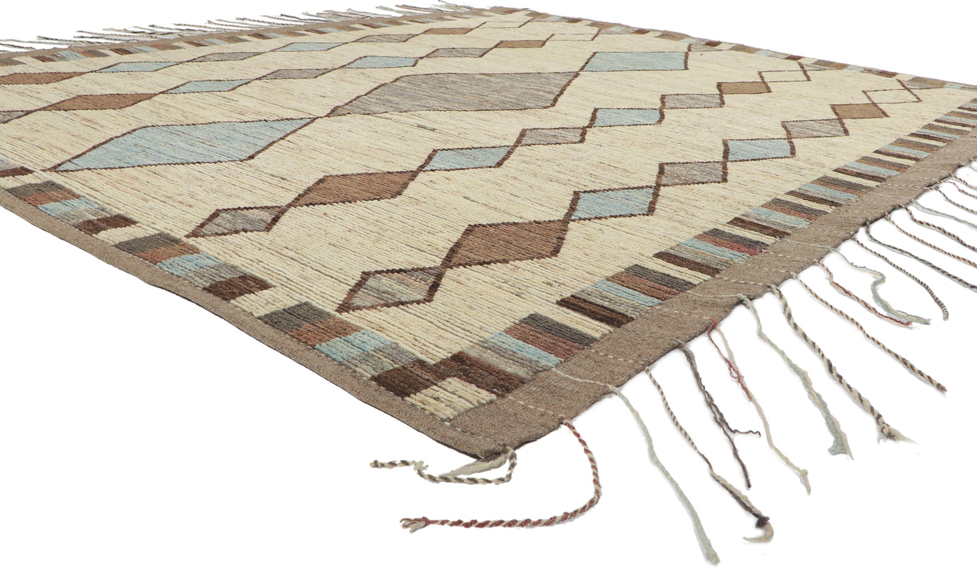8 x 10 Earth-Tone Moroccan Rug 80799