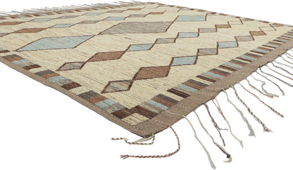 8 x 10 Earth-Tone Moroccan Rug 80799
