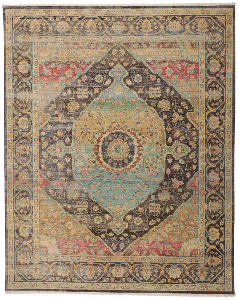 8 x 10 Vintage-Inspired Distressed Rug 30779