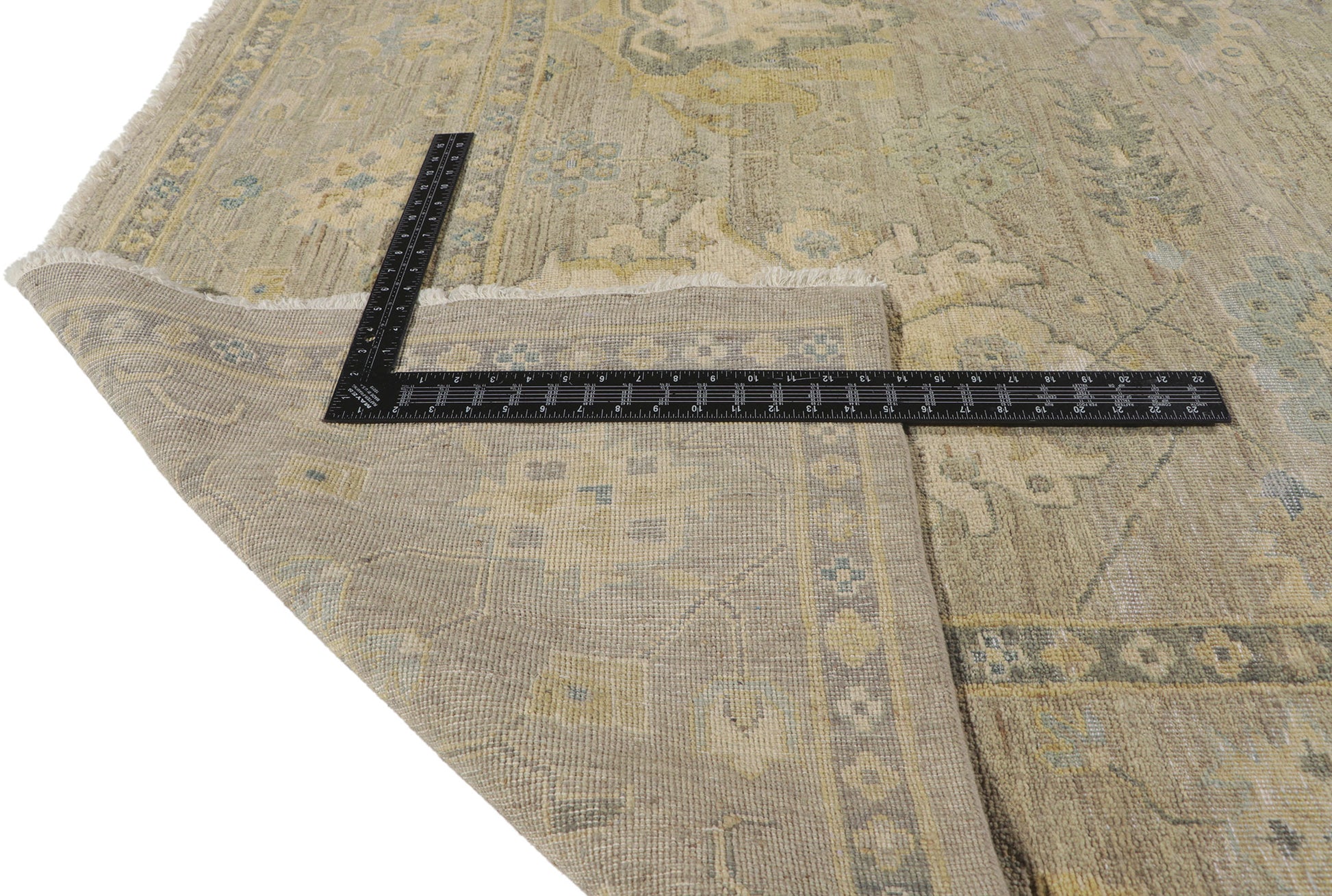8 x 10 Vintage-Inspired Oushak Rug 30830