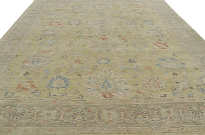 8 x 10 Vintage-Inspired Oushak Rug 30838