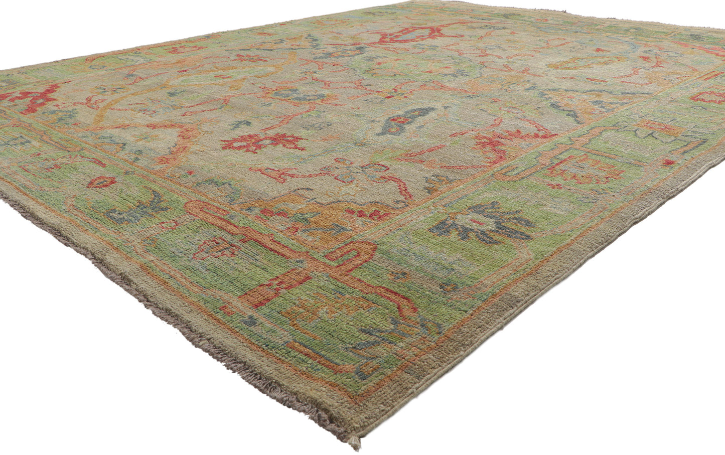 8 x 10 Contemporary Oushak Rug 80719
