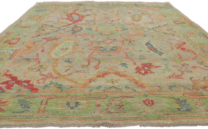8 x 10 Contemporary Oushak Rug 80719
