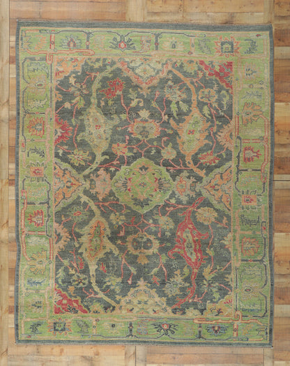 8 x 10 Contemporary Oushak Rug 80721