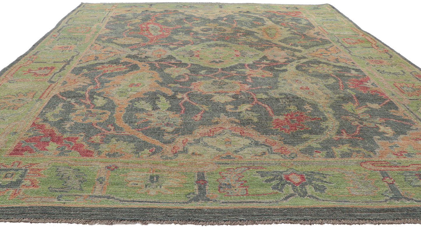 8 x 10 Contemporary Oushak Rug 80721
