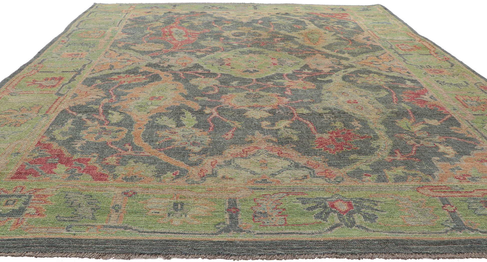 8 x 10 Contemporary Oushak Rug 80721