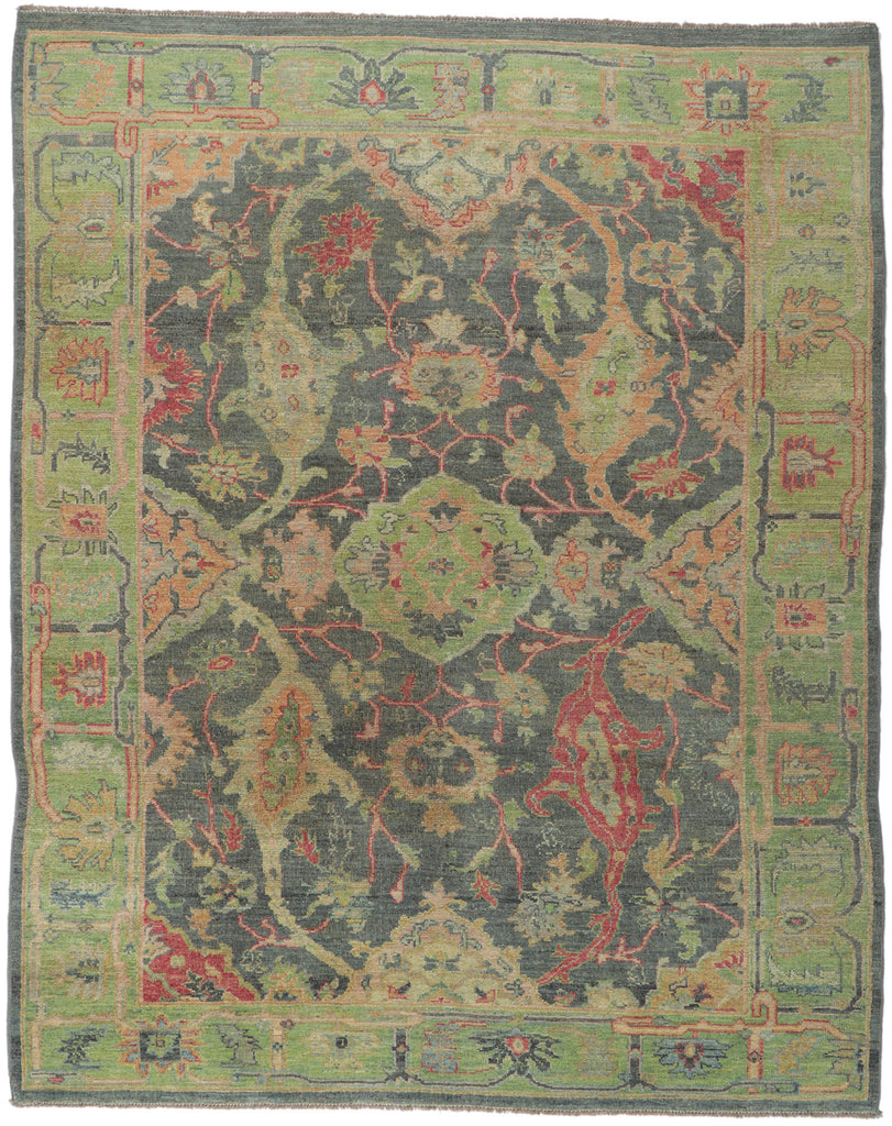 8 x 10 Contemporary Oushak Rug 80721