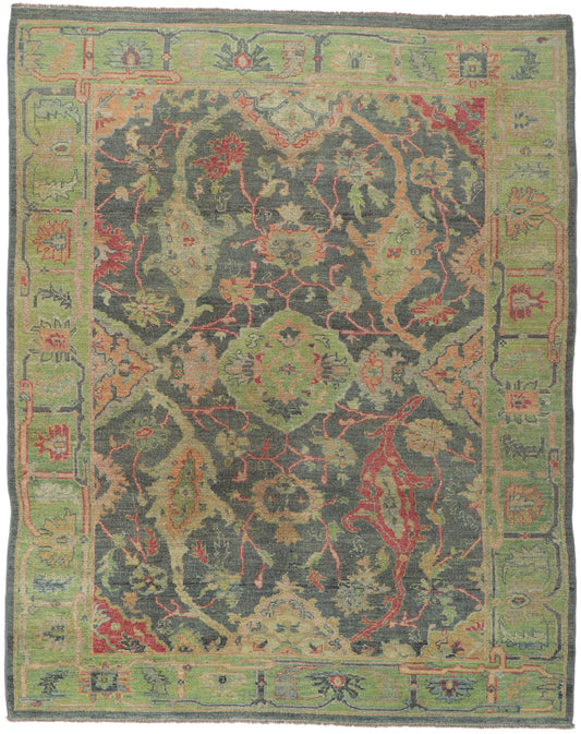 8 x 10 Contemporary Oushak Rug 80721
