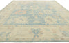 8 x 10 Colorful Blue Oushak Rug 80893