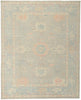 8 x 10 Colorful Pastel Oushak Rug 80894