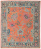 8 x 10 Colorful Oushak Rug 80898