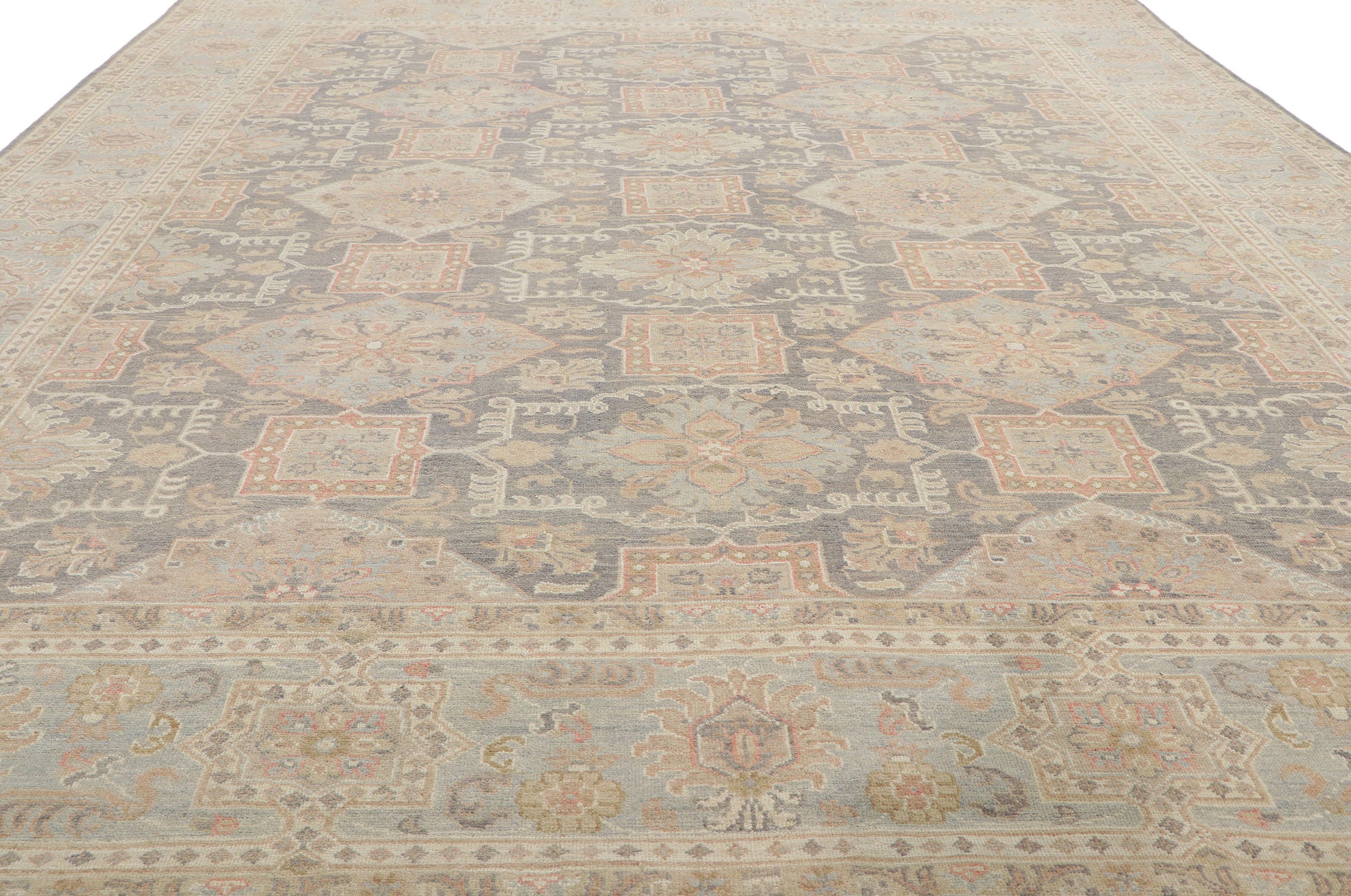8 x 10 Contemporary Oushak Rug 80942