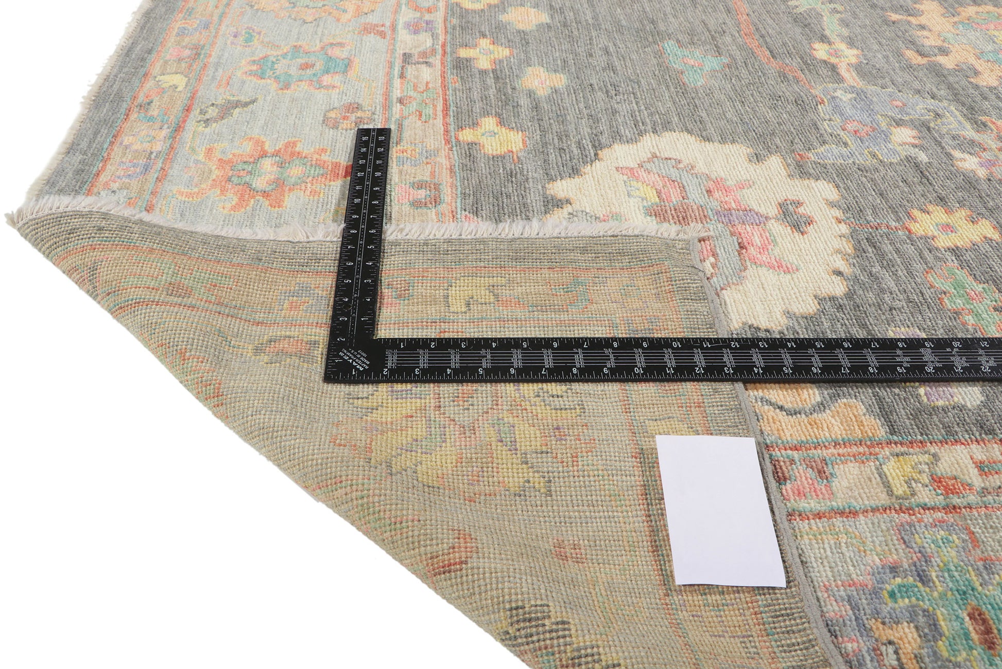 8 x 10 Colorful Oushak Rug 80970