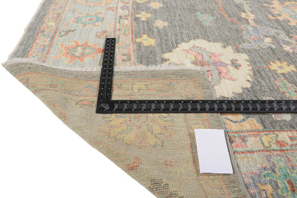 8 x 10 Colorful Oushak Rug 80970
