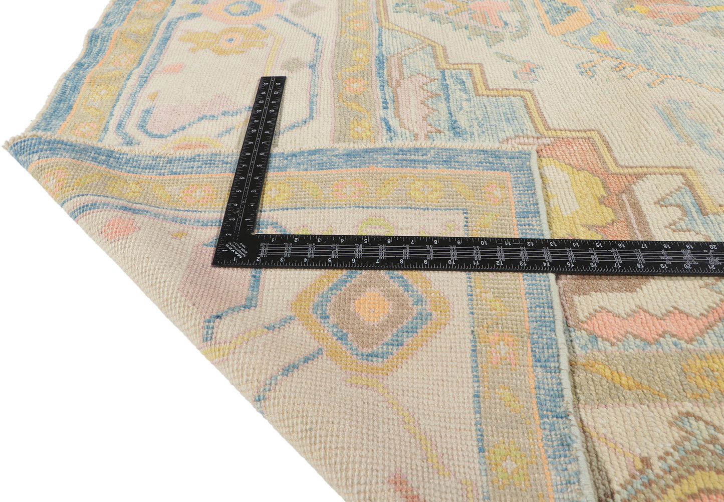 8 x 10 Colorful Turkish Oushak Rug 53798