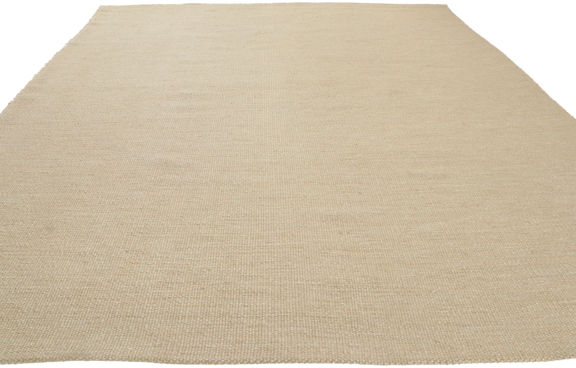 8 x 10 Organic Modern Japandi Kilim Rug 30795